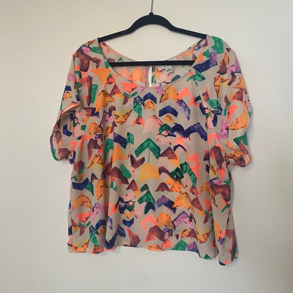 Colorful Crop Top